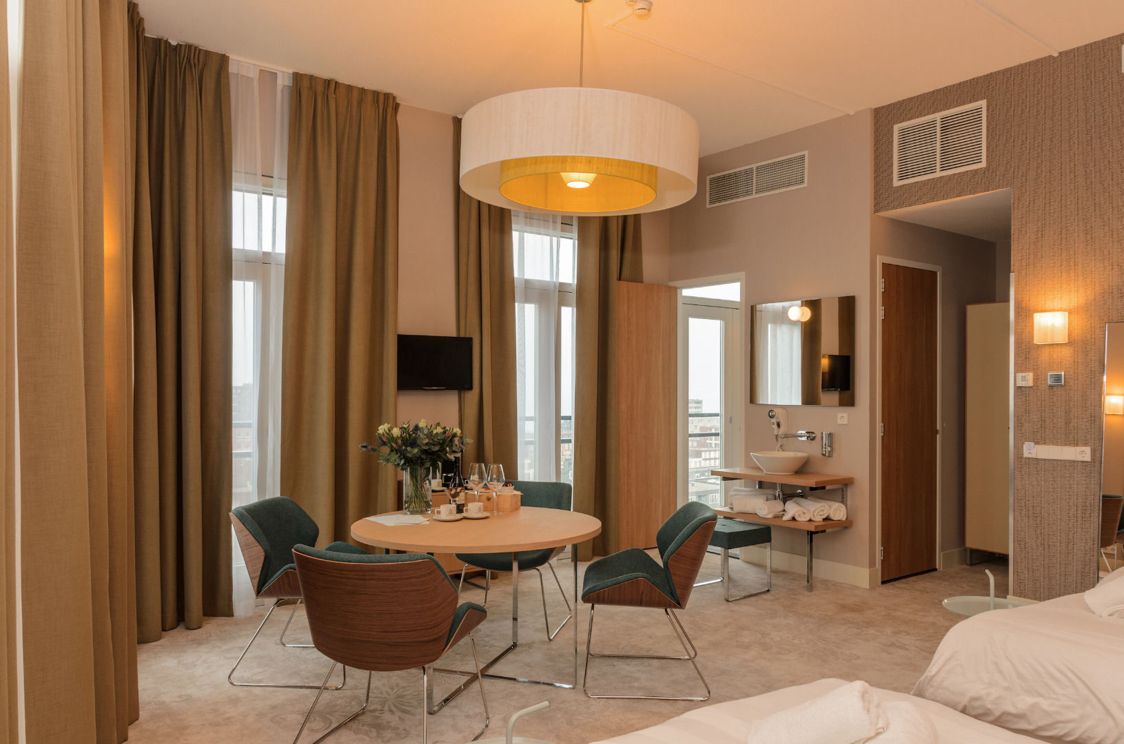 Amadi Panorama Hotel Ámsterdam Habitación foto